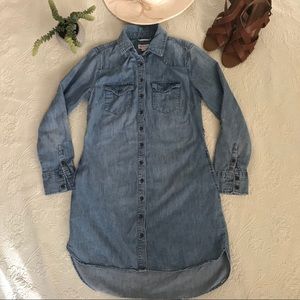 XS Cute Denim Jean Dress
